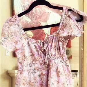 Arizona Jean Company Floral Pink Dress